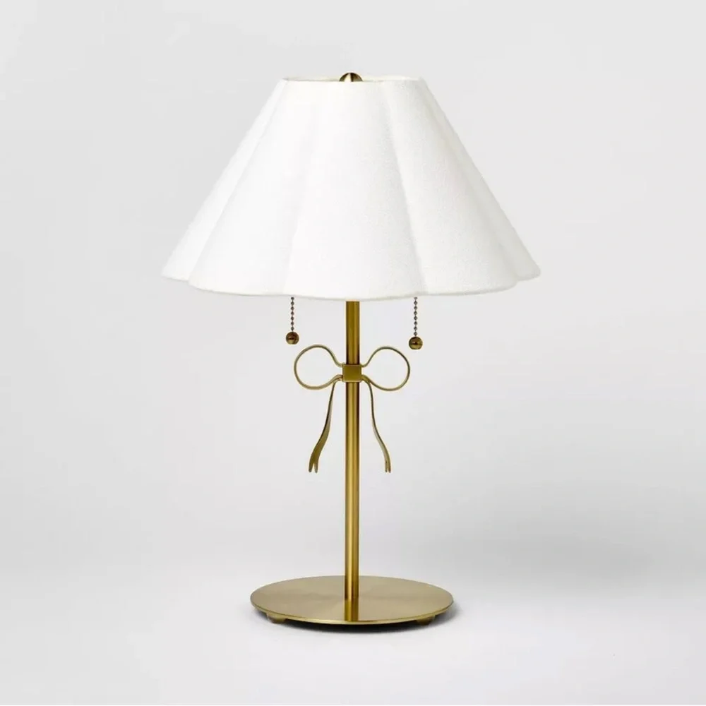 Stick Lamp with Bow Brass - Threshold designed with Studio McGee - Picture 1 of 6